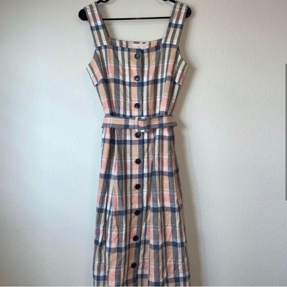 Gal Meets Glam Peyton Linen Dress size 8 NEW - Picture 4 of 6